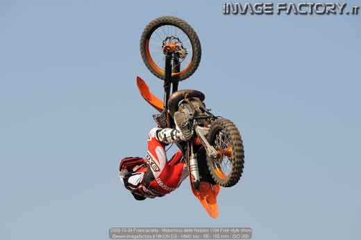 2009-10-04 Franciacorta - Motocross delle Nazioni 1104 Free style show